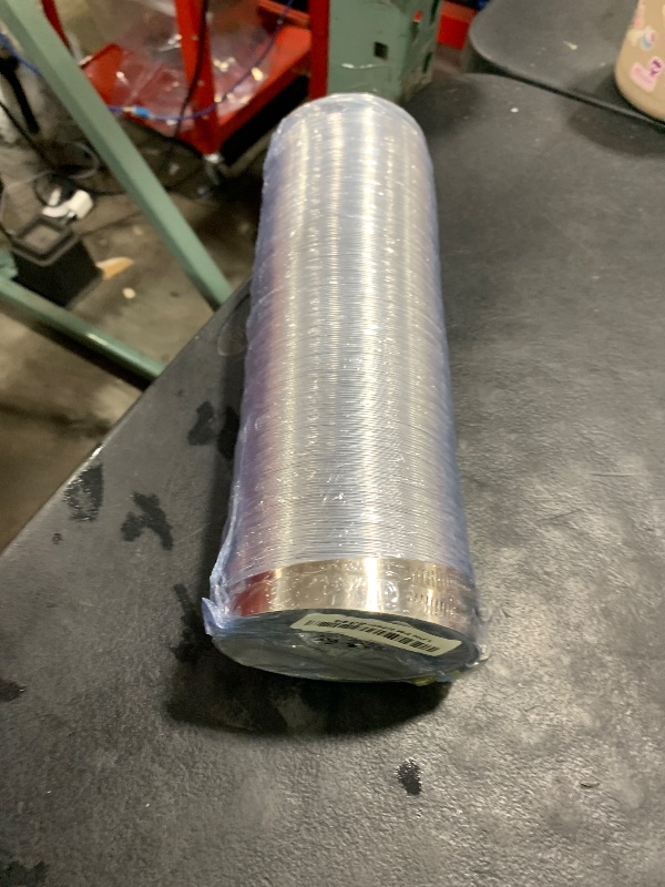 Photo 1 of Steelsoft Heavy Duty 4"Flexible Dryer Vent Exhaust Duct Hose 16 Feet Long, Extra Thick(6-ply) Aluminum Foil HVAC Ducting Kit with 2 Key Hose Clamps