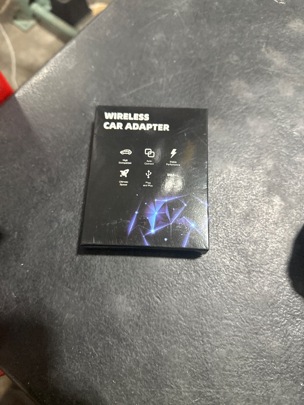 Photo 1 of Redlake Wireless CarPlay Adapter for iPhone 2025 Wireless Apple CarPlay Adapter Mini Size with Cable USB & USB-C/Type-C Plug and Play Stable Connection and No Delay