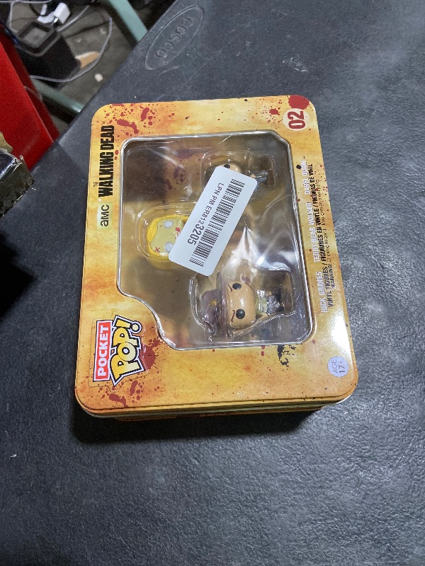 Photo 1 of Funko The Walking Dead Pocket Pop! Mini Vinyl Figure Tin (3-Pack)