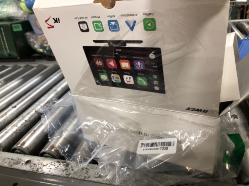 Photo 1 of IK5 9" Wireless Apple CarPlay & Android Auto Screen, Portable Car Stereo with 4K Dash Cam & 1080p Backup Camera, Add CarPlay to Any Vehicle, Touchscreen, Mirror Link