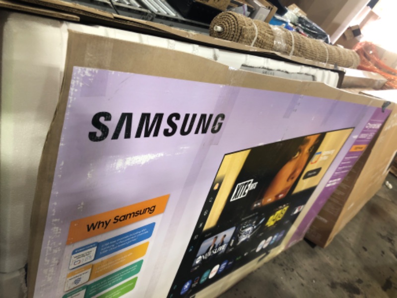 Photo 1 of Samsung 85-Inch Class Crystal UHD U8000F 4K Smart TV (2025 Model) Endless Free Content, Crystal Processor 4K, MetalStream Design, Knox Security, Alexa Built-in