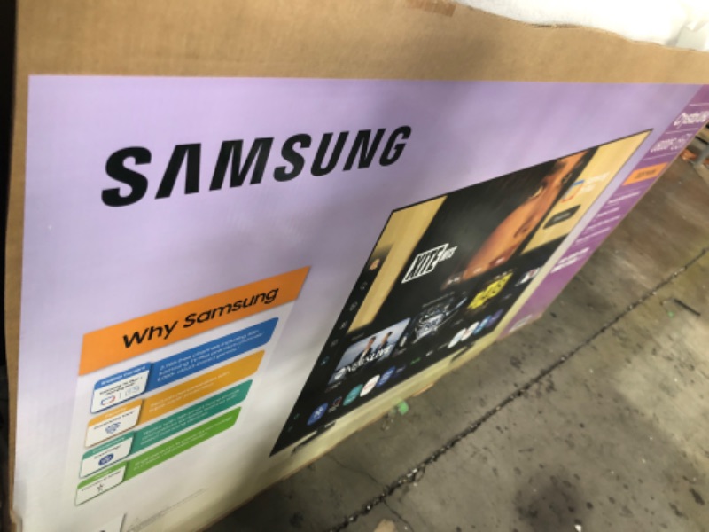 Photo 1 of Samsung 65-Inch Class Crystal UHD U8000F 4K Smart TV (2025 Model) Endless Free Content, Crystal Processor 4K, MetalStream Design, Knox Security, Alexa Built-in
