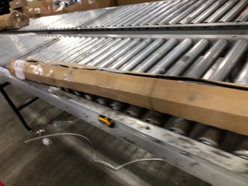 Photo 1 of EasyFlex Aluminum No-Dig Landscape Edging for Landscape or Paver Projects, 10 Metal Edging Pieces with Spikes, 50 Feet, Mill