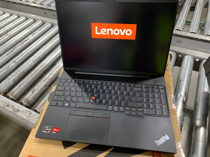 Photo 1 of Lenovo ThinkPad E16 Business Laptop, 16" WUXGA Display, AMD Ryzen 5 7530U (Beat i7-1165G7), 24GB RAM, 1TB PCIe SSD, Webcam, HDMI, RJ-45, Fingerprint Reader, Wi-Fi 6, Windows 11 Pro, Black
