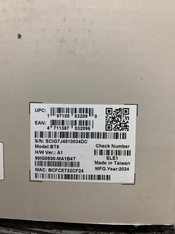 Photo 1 of ASUS ZenWiFi BT8 (3-Pack) Tri-Band WiFi 7 Mesh, 14 Gbps, 8850 sq.ft, Dual 2.5G Ports, Security and Parental Controls Included, Smart Home Master SSIDs, 4G & 5G Mobile Tethering