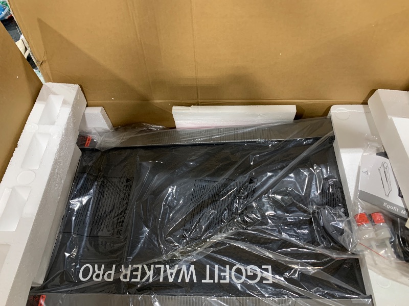 Photo 1 of EGOFIT: Walker Pro M1 - Cool Grey - Under Desk Walking Pad Treadmill, 5% Incline, LCD Display, Remote Control, Home & Office, 220lb Cap, 0.6-3.1mph
