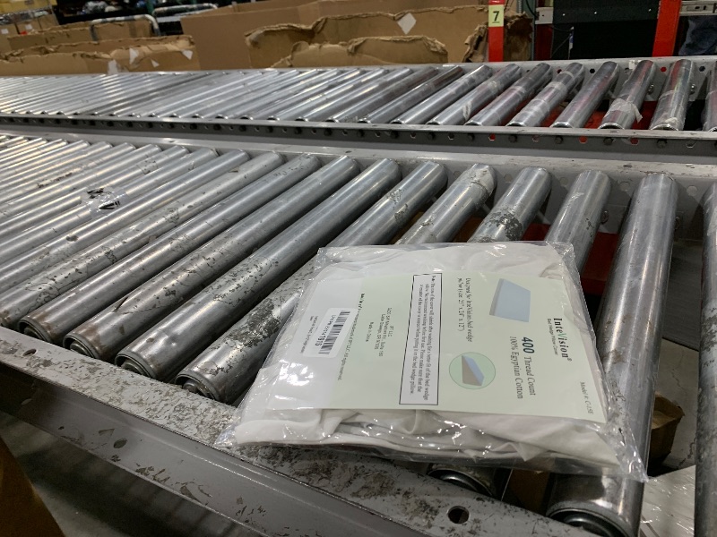 Photo 1 of InteVision 400 Thread Count, 100% Egyptian Cotton Bed Wedge Pillowcase; Replacement Cover Designed to Fit The 12" (Height) Version of The Foam Wedge Bed Pillow (25" x 24" x 12")