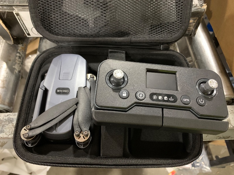 Photo 1 of N11 Pro GPS Drone with Camera for Adults 4K UHD Premium Quadcopter Featuring 90 Minutes Extended Flight, Auto Return to Home, Intelligent Tracking Feature, Brushless Propulsion, Long Range Control, and 5G FPV Experience?
