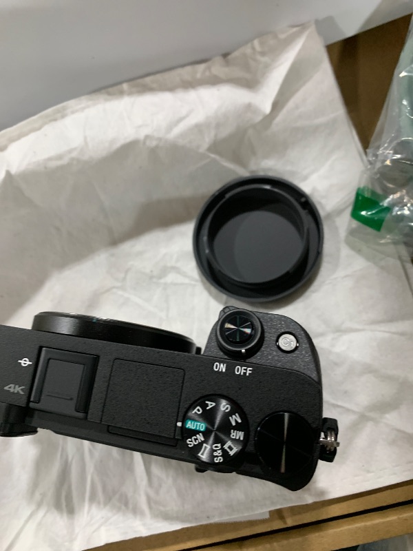 Photo 1 of Sony Alpha a6400 Mirrorless Camera: Compact APS-C Interchangeable Lens Digital Camera with Real-Time Eye Auto Focus, 4K Video & Flip Up Touchscreen - E Mount Compatible Cameras - ILCE-6400/B Body