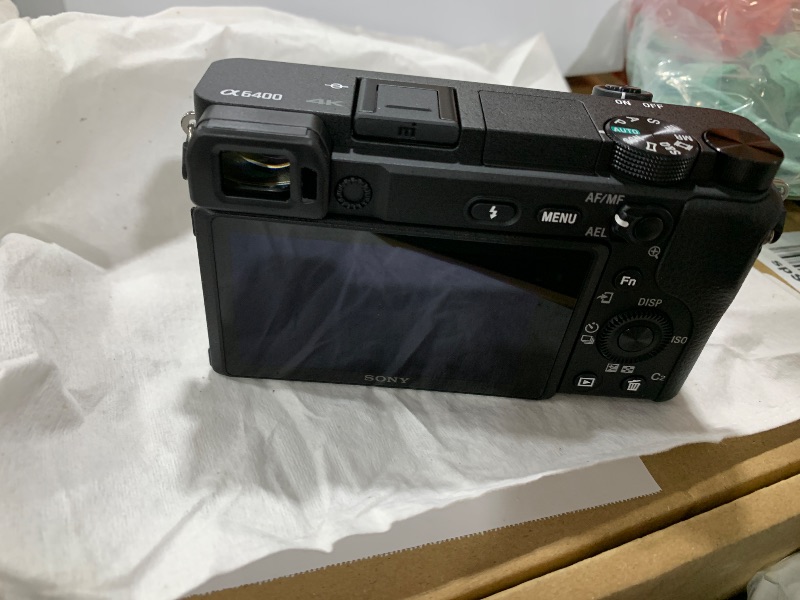 Photo 1 of Sony Alpha a6400 Mirrorless Camera: Compact APS-C Interchangeable Lens Digital Camera with Real-Time Eye Auto Focus, 4K Video & Flip Up Touchscreen - E Mount Compatible Cameras - ILCE-6400/B Body
