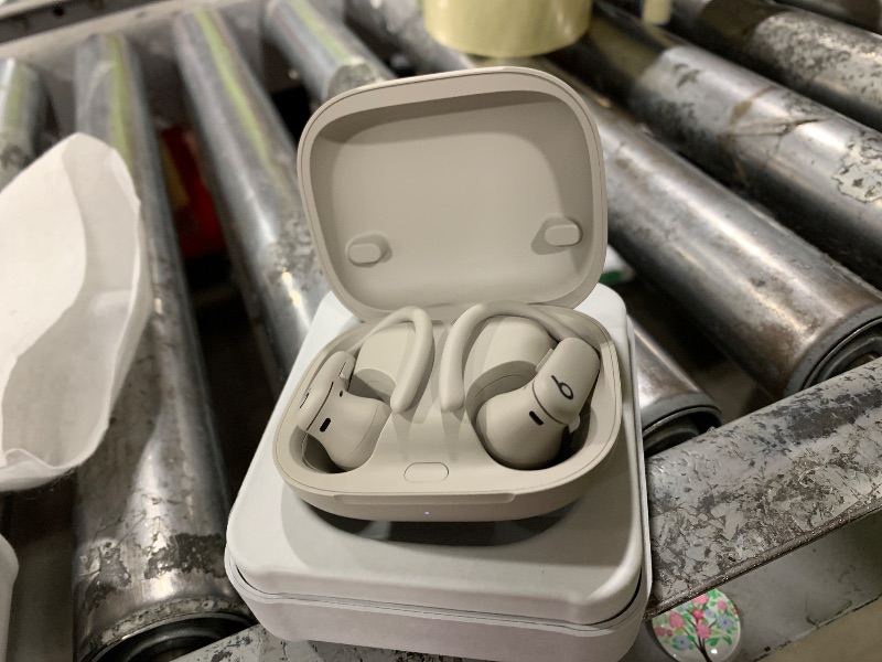 Photo 1 of Beats Powerbeats Pro 2 Wireless Bluetooth Earbuds - Noise Cancelling, Heart Rate Monitor, IPX4, Up to 45H Battery & Charging Case, Works with Apple & Android - Quick Sand
