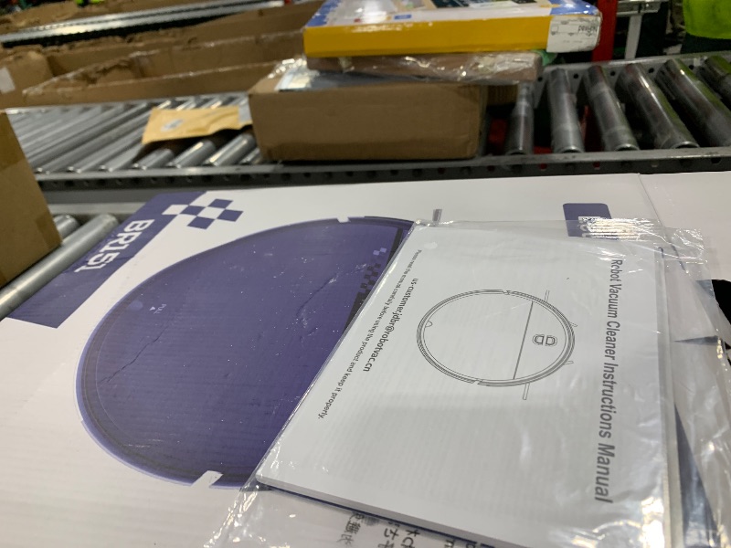 Photo 1 of Robot Vacuum and Mop Combo, 2-in-1 Mopping Robot Vacuum Cleaner with 2300Pa Suction, 2.87'' Slim Design, Wi-Fi/App/Voice Control, 3D Obstacle Avoidance&Self-Charging for Hard Floors, Carpets, Pet Hair