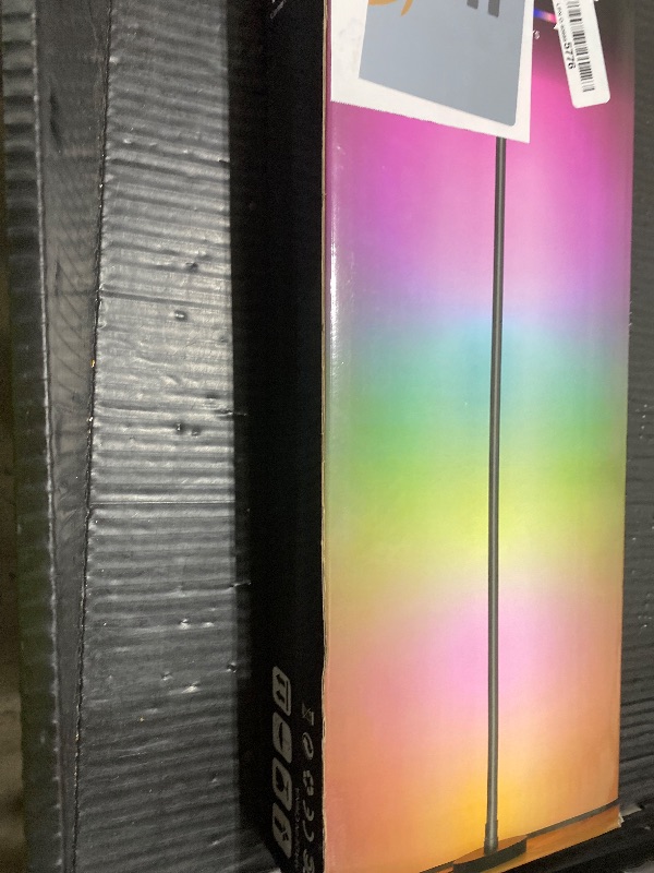 Photo 1 of BWGZH Corner Floor Lamp, Smart RGB LED Corner Lamp with Music Sync and 16 Million DIY Colors, App & Remote Control, Color Changing Standing Lamp for Bedroom, Living Room and Gaming Room
