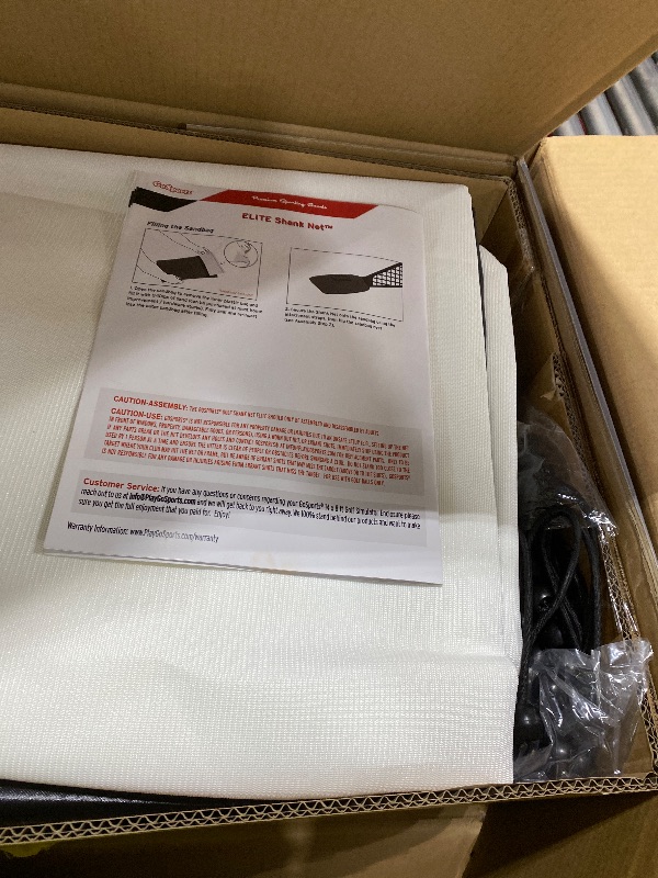 Photo 1 of GoSports 14 x 8 ft Golf Simulator Enclosure Net - Complete Set with Frame and HD Impact Screen Kit