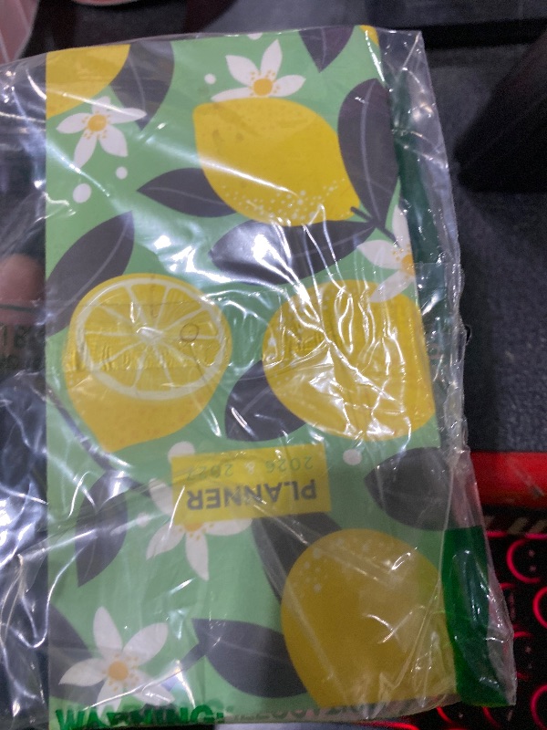 Photo 1 of TF Publishing 2026-2027 Lemon Blossom Small Monthly Pocket Planner with 2 Page Large Calendar Grid and Lined Notes Section - 2 Year Pocket Calendar 2026-2027 Perfect for Purse - 3.5in x 6.5in