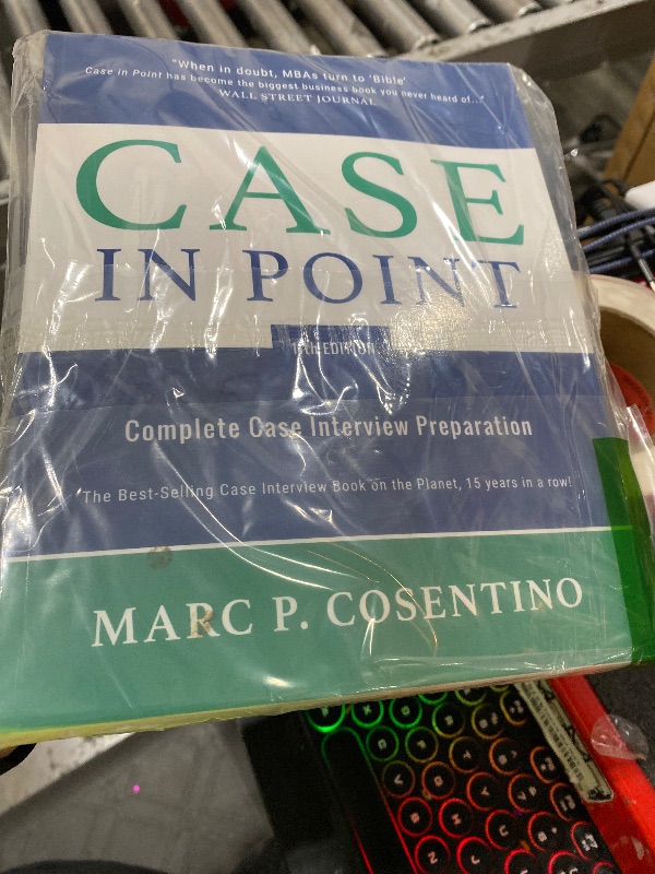 Photo 1 of Case in Point 11th Edition: Complete Case Interview Preparation