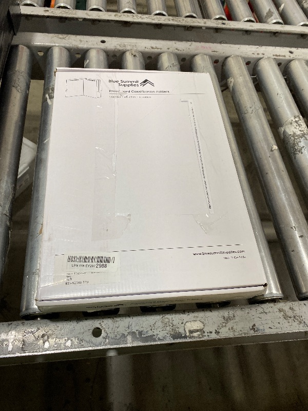 Photo 1 of 10 Red Classification Folders - 2 Divider - 2 Inch Tyvek Expansions - Durable 2 Prongs Designed to Organize Standard Medical Files, Law Client Files, Office Reports - Letter Size, Red, 10 Pack