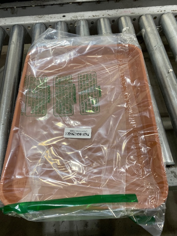 Photo 1 of 2 PC FOOD TRAY 