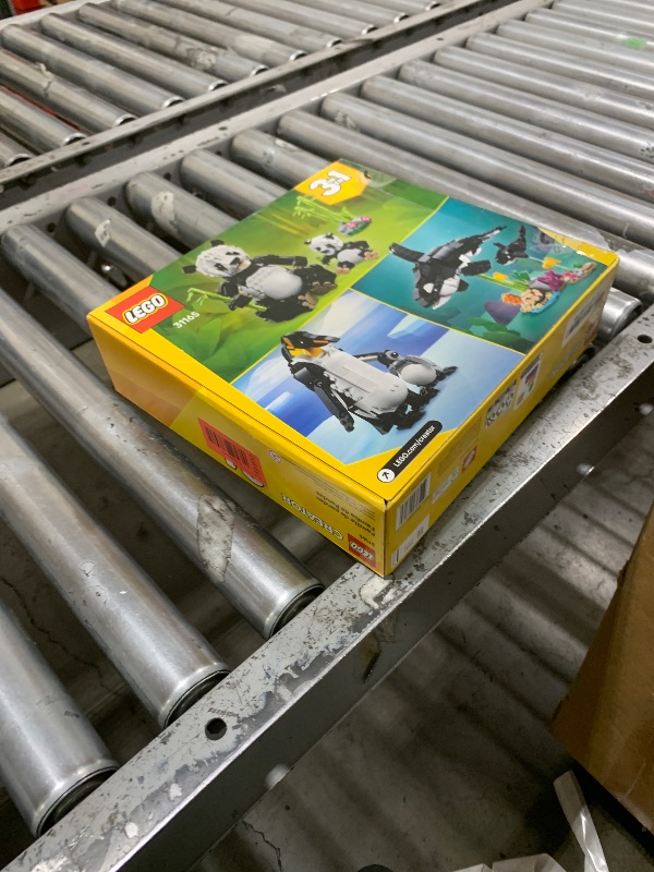 Photo 1 of LEGO Creator 3 in 1 Wild Animals Panda Family - Building Toy Kit for Kids with 3 Building Options, Panda, Penguin, or Orca - 8 Year Old Girl & Boy Birthday Gifts - 31165