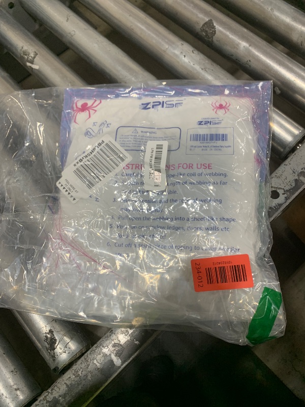 Photo 1 of 1000 sqft Spider Webs Halloween Decorations Bonus with 30 Fake Spiders, Super Stretch Cobwebs for Halloween Indoor and Outdoor Party Supplies