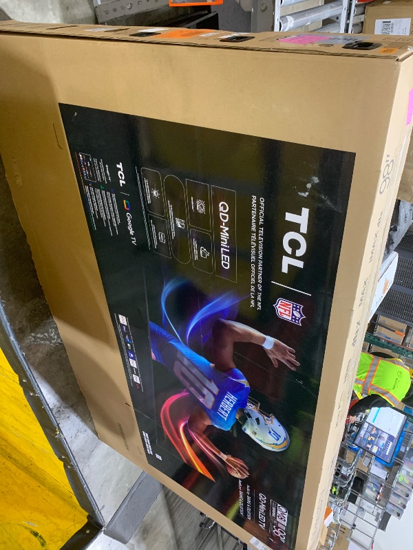 Photo 1 of TCL 98-Inch Class QM8K Series QD-Mini LED 4K UHD Google Smart TV Next Generation Mini-LED TV - QLED, 144hz, 288hz VRR, No Bezel Design, Unrivaled Picture Quality, Ai Processing (98QM8K, 2025 Model)