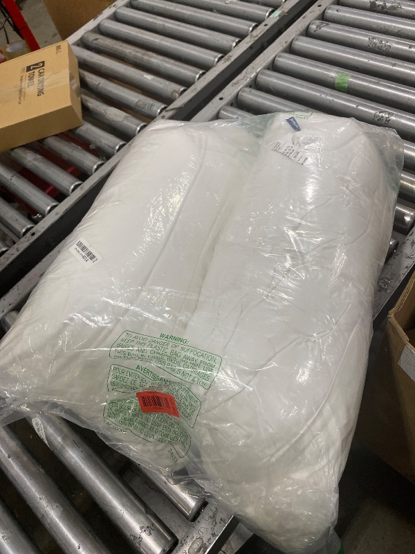 Photo 1 of Bedsure Standard Pillows Size Set of 2 - Bed Pillows Standard Size for Sleeping, Soft and Supportive, Hotel Quality, Original Down Alternative Filling for Side, Back Sleepers, 2 Pack