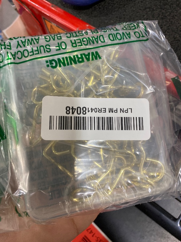 Photo 1 of Sratte 50 Pieces Clothes Hanger Connector Hooks, Metal Clips Extender Hooks for Velvet Hangers Closet Space Saving(Gold,50 Pieces)