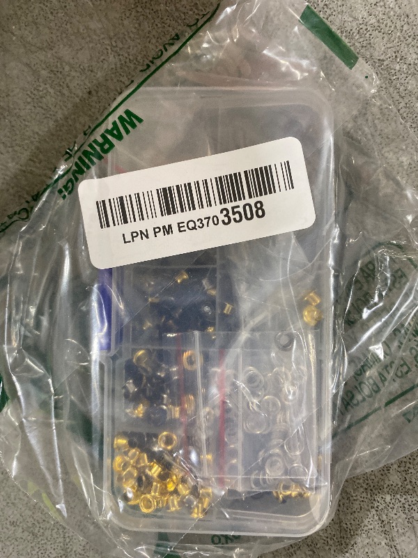 Photo 1 of Metal Eyelet Grommet Set Shoes Belt Leather Hole Craft Clothes Accessories (3mm x 420pcs)