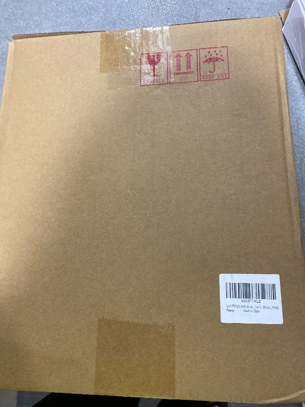 Photo 1 of [2-Pack] Kids Art Frames, 8.5x11 Front Opening Kids Artwork Frames Changeable, White Artwork Display Storage Frame for Wall, Holds 50 Pcs, for 3D Picture, Crafts, Hanging Art, Portfolio