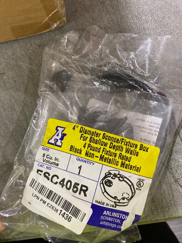 Photo 1 of ARLINGTON Industries FSC405R Shallow Sconce Box