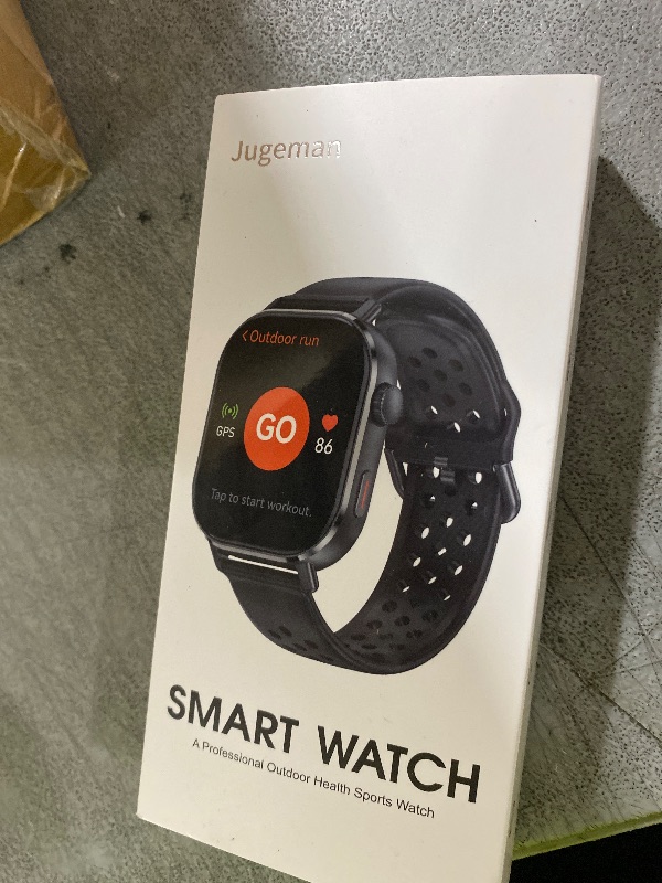 Photo 1 of Smart Watch GPS, 2.06"HD AMOLED Display Smartwatch for Men/Women(Answer/Make Call),110+ Workout Mode, 5 ATM Water-Resistance, Heart Rate/Sleep Monitor /Stress, Pedometer Running Watch for Android/iOS