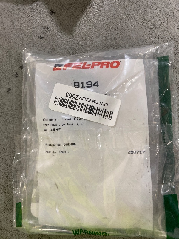 Photo 1 of FEL-PRO 8194 Exhaust Pipe Gasket