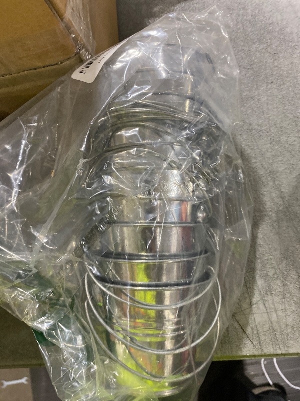 Photo 1 of Juvale Mini Metal Bucket - 10 Pack, 3.3 x 2.5 x 3 in, Silver - Party Favor Buckets & Craft Pails - Tiny Galvanized Succulent Planter Vases