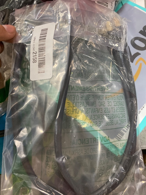 Photo 1 of Vabogu Cat 8 Ethernet Cable, 3ft Heavy Duty High Speed Internet Network Cable, 26AWG, 2000Mhz 40Gbps with Gold Plated RJ45 Connectors, Shielded for Indoor & Outdoor Use