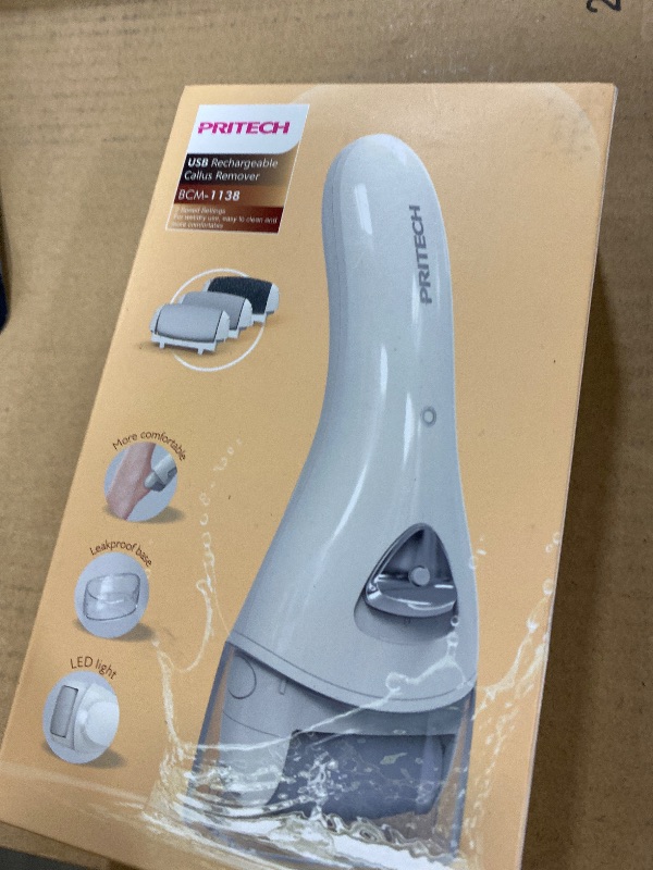 Photo 1 of Electric Foot Callus Removers Rechargeable, Portable Electronic Foot File Pedicure Tools, Electric Callus Remover Kit, Professional Pedi Feet Care Perfect for Dead, Hard Cracked Dry Skin Ideal Gift