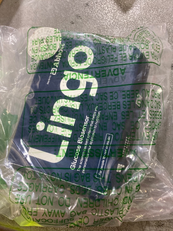 Photo 1 of Lingo Continuous Glucose Monitor (CGM) & App. Made by Abbott. Know the impact of what you eat. 1 Lingo biosensor lasts up to 14 Days*. Designed for iPhone 11 device or Later. US Only.