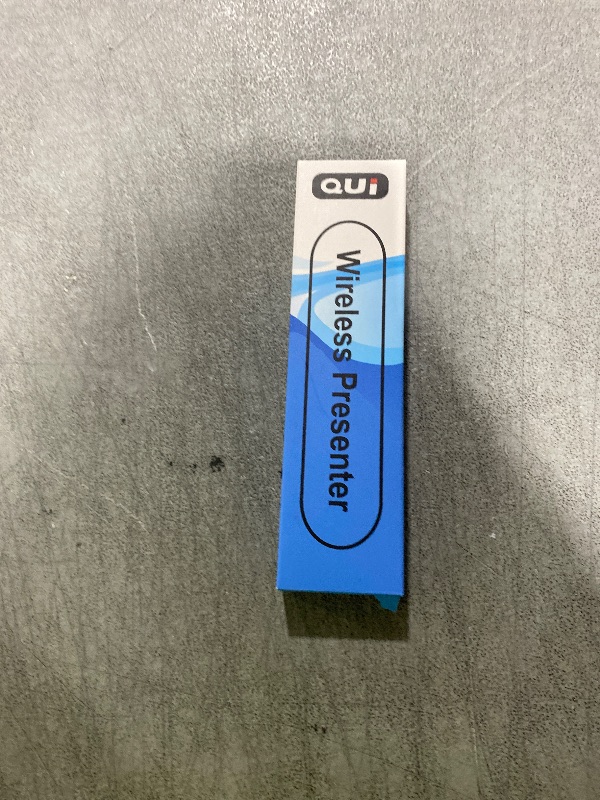 Photo 1 of QUI Presentation Clicker for PowerPoint, RF 2.4GHz USB Wireless Presenter Remote with Volume Control, PowerPoint Clicker Slide Advancer for Mac, Windows, Laptop, Keynote