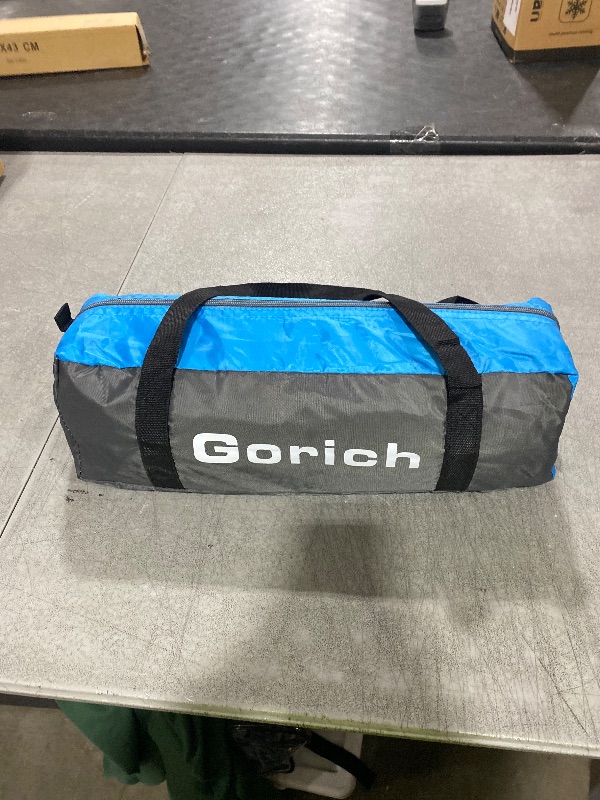 Photo 1 of Gorich Beach Tent, Beach Shade Tent for 3 Person with UPF 50+ UV Protection, Portable Beach Tent Sun Shelter Canopy, Lightweight & Easy Setup Cabana Beach Tent, Blue