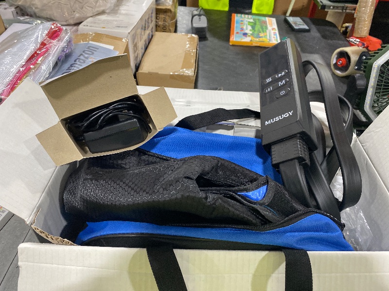 Photo 1 of Musugy Leg Massager with Heat and Compression : Sequential Compression Boots with 6 Modes,9 Intensity and 3 Heat for Circulation and Pain Relief - Christmas Birthday Gifts for Mom, Dad, Athletes, Gym
