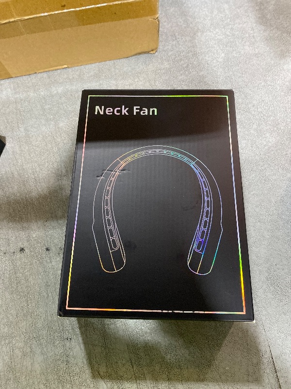 Photo 1 of KIDEE Neck Fan, Portable Bladeless Neck Fans, Upgrade 360° Airflow, Super Quiet, 3 Speeds, 4000mAh Personal Wearable Neck Fan, Upgraded Cooling Air Volume USB Rechargeable Hands Free Fan