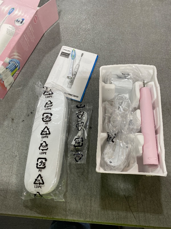 Photo 1 of Philips Sonicare ExpertClean 7500 Pink, Rechargeable Electric Power Toothbrush, HX9690/07