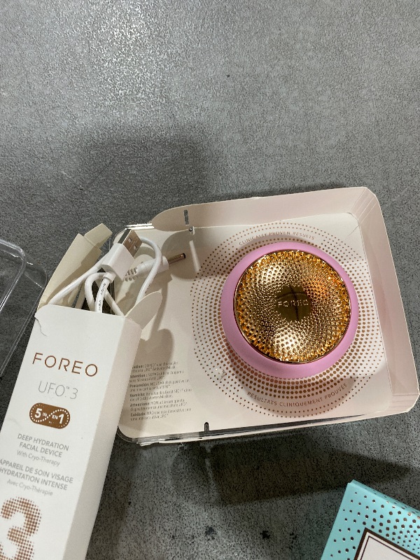 Photo 1 of FOREO Hyper Hydra UFO 3 Bundle - Face Moisturiser Device + 14 UFO Activated Masks + Hydrating Night Mask,0.5 Oz - Thermo & Cryo Treatmen - Skin Care