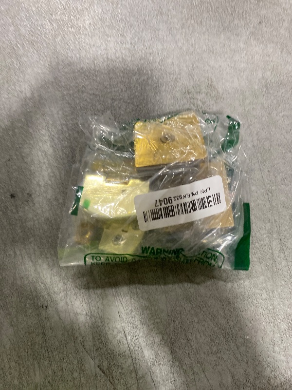 Photo 1 of 2 Pieces Gold Glass Door Hinges, 90 Degree Shower Door Hinges for 5-7mm Glass Door Bathroom Clamps