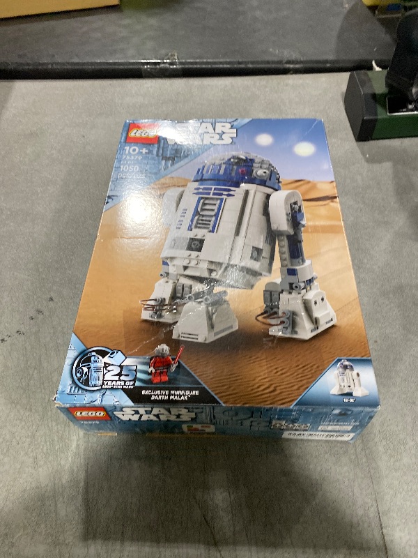 Photo 1 of LEGO Star Wars R2-D2 Building Toy Set - Play or Display Star Wars Toy for Boys & Girls, Ages 10+ - Gift Ideas for Kids & Fans - Includes 25th Anniversary Darth Malak Minifigure - 75379