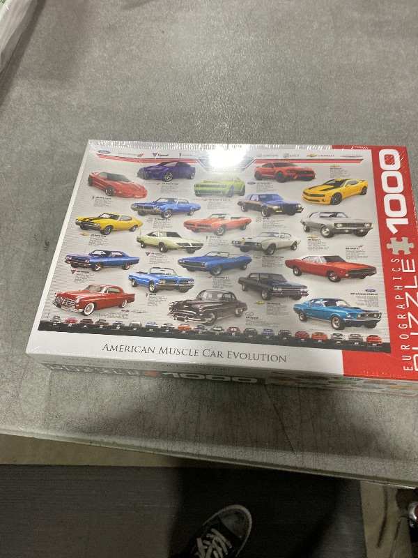 Photo 1 of EuroGraphics Muscle Car Evolution Jigsaw Puzzle (1000-Piece)