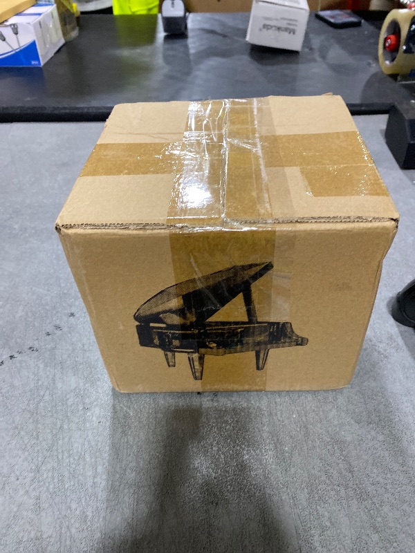 Photo 1 of Piano Music Box Crystal Song Fur Elise, Clockwork Mechanical Piano Toy Piano Ornament Classical Romantic Valentine Gift (for Elise)