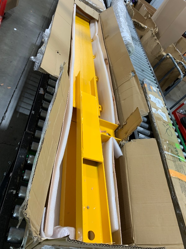 Photo 1 of YINTATECH Forklift Mobile Crane 6000lbs/3T Capacity,Adjustable Hoist Pivoting Forklift Jib Boom Crane Forklift Lifting Attachment 2 Hooks Hoisting Attachment for Forklift