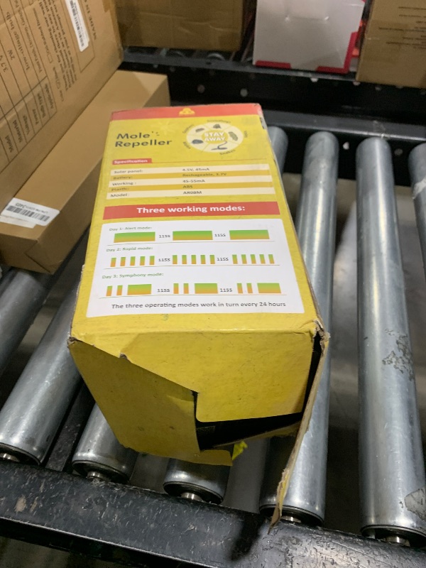 Photo 1 of Mole Repellent Solar Powered 8 Pack, Snake Vole Repellent Outdoor, IP65 Waterproof Snake Deterrent Gopher, Waterproof Sonic Mole Spikes for Lawn and Garden, Get Rid of Moles, Groundhogs, and Rodents