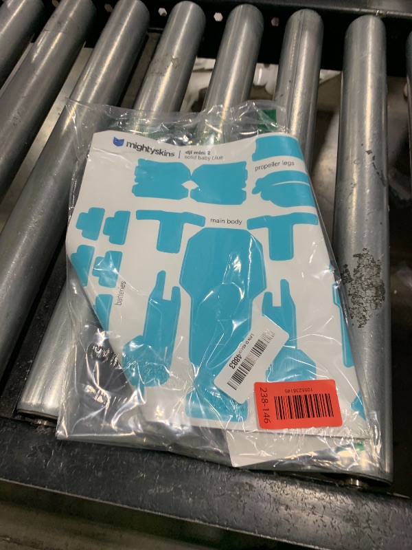 Photo 1 of MightySkins Compatible with DJI Mini 2 Portable Drone - Solid Baby Blue | Protective, Durable, and Unique Vinyl Decal wrap Cover | Easy to Apply, Remove, and Change Styles | Made in The USA
