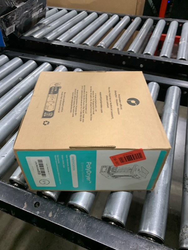 Photo 1 of Polymaker 3D Printing Filament Dryer and Storage Box - PolyDryer and PolyDryer Box for Filament Drying and Sealing with Heat Control, Compatible with PA Nylon, PLA, PVB, PETG, ABS, TPU 1.75mm 2.85mm